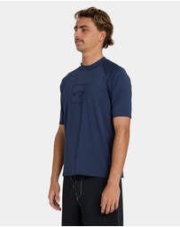 Billabong - Mens Boxed Arch Short Sleeve Rashguard