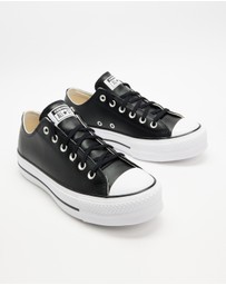 Converse - ICONIC EXCLUSIVE - Chuck Taylor All Star Leather Platform Sneakers