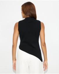 Dazie - Gracie High Neck Knit Top