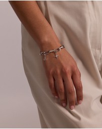 Michael Hill - North Starburst Pendant with Diamond Accent in Sterling Silver