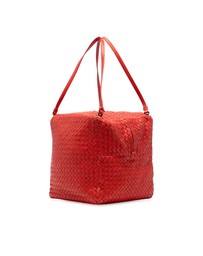 Pre-Loved by Azura Reborn - Pre-Loved Nappa Intrecciato Cube Shoulder Bag