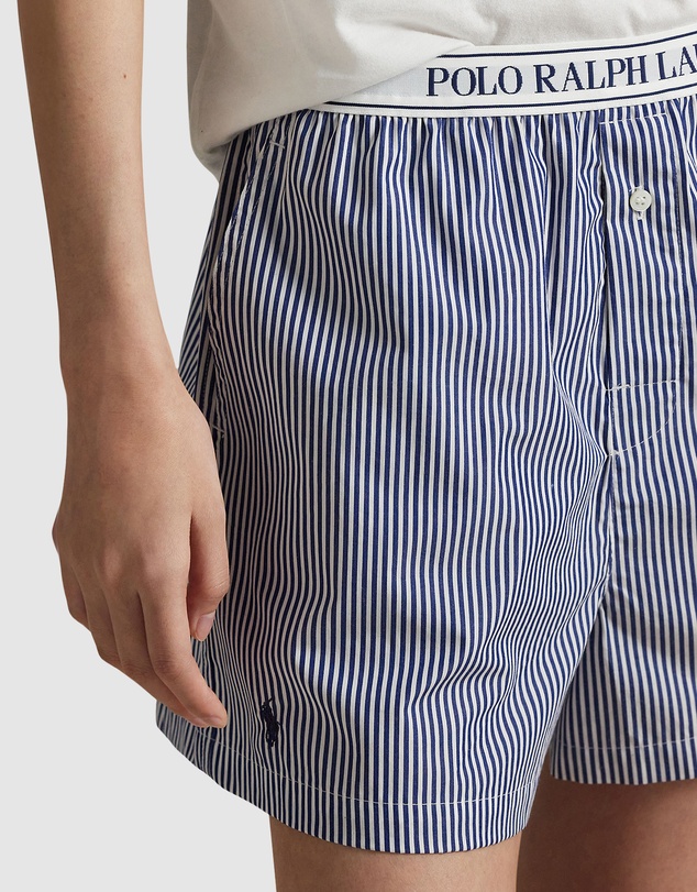 Polo Ralph Lauren - 2 Pack Shirting Stripes Cotton Boxer Short