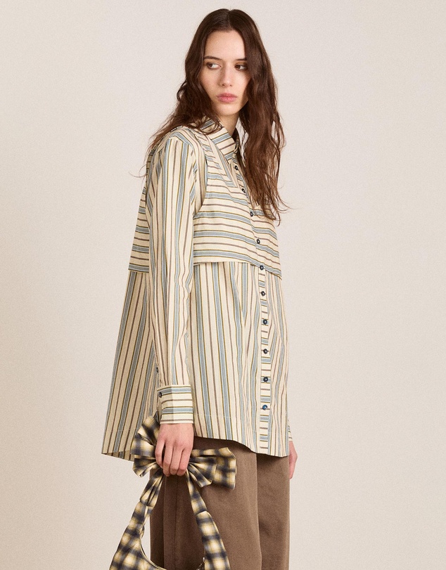 Damson Madder - Valeria Double Layer Shirt