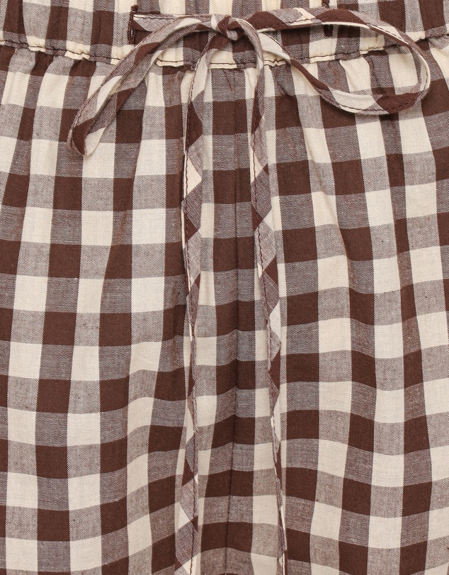 Petal & Pup - Rory Shorts - Brown Gingham