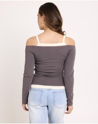 Insight - Eva Layered Long Sleeve Top