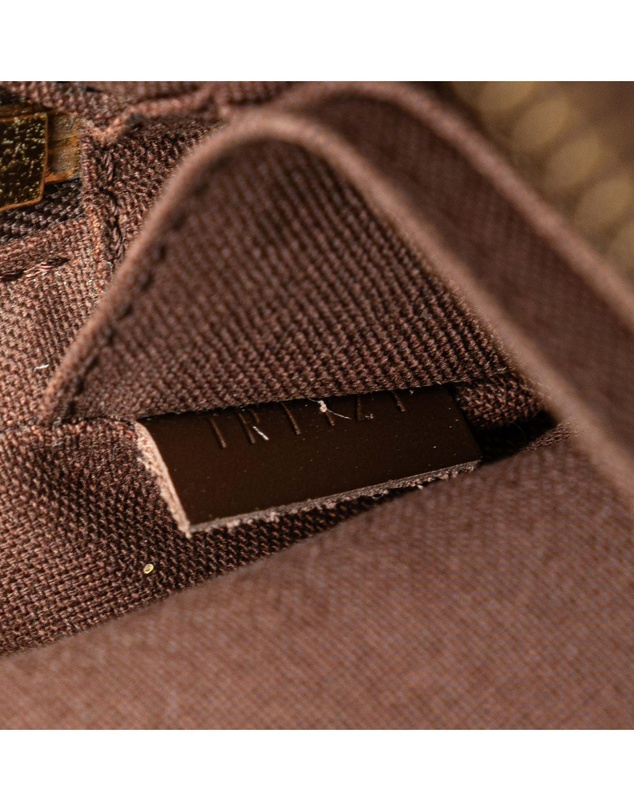 Pre-Loved by Azura Reborn - Pre-Loved Damier Ebene Pochette Billets Macao