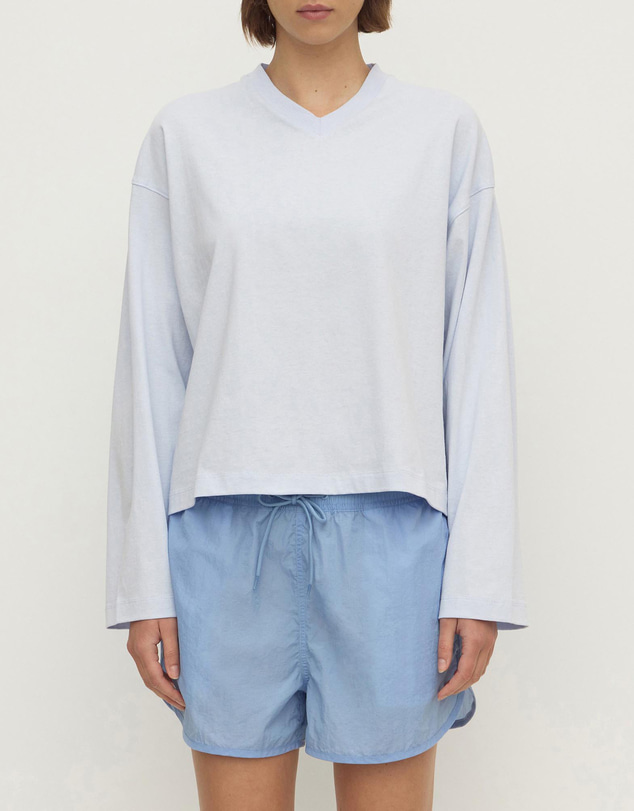 Assembly Label - Stella V-Neck Oversized LS Tee