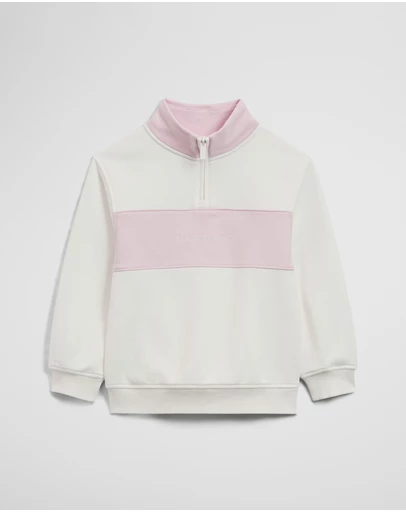 Country Road - Panelled 1/4 Zip Sweat