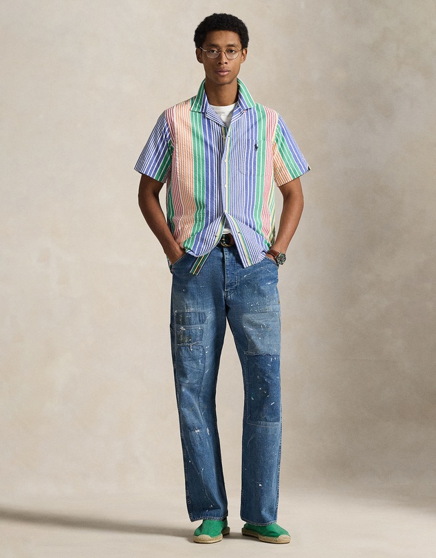 Polo Ralph Lauren - Classic Fit Striped Seersucker Shirt