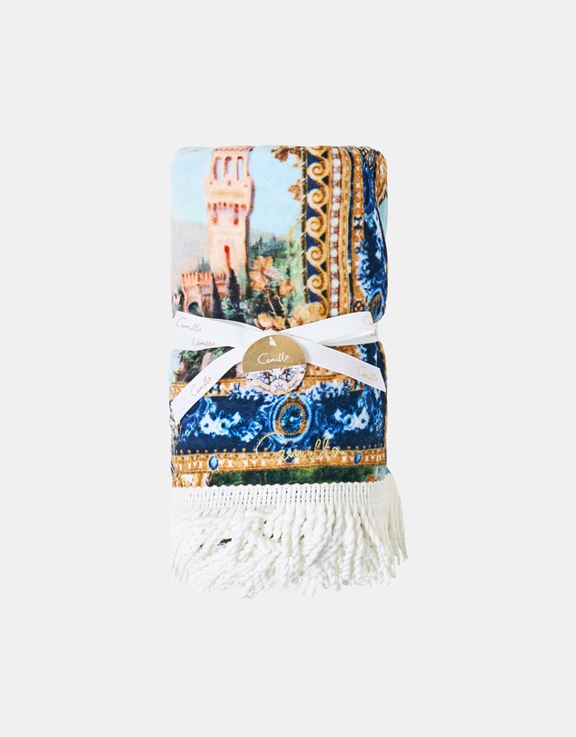 Camilla - Sweet Sacré Bleu Beach Towel
