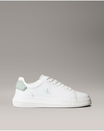BRIGHT WHITE/SILT GREEN