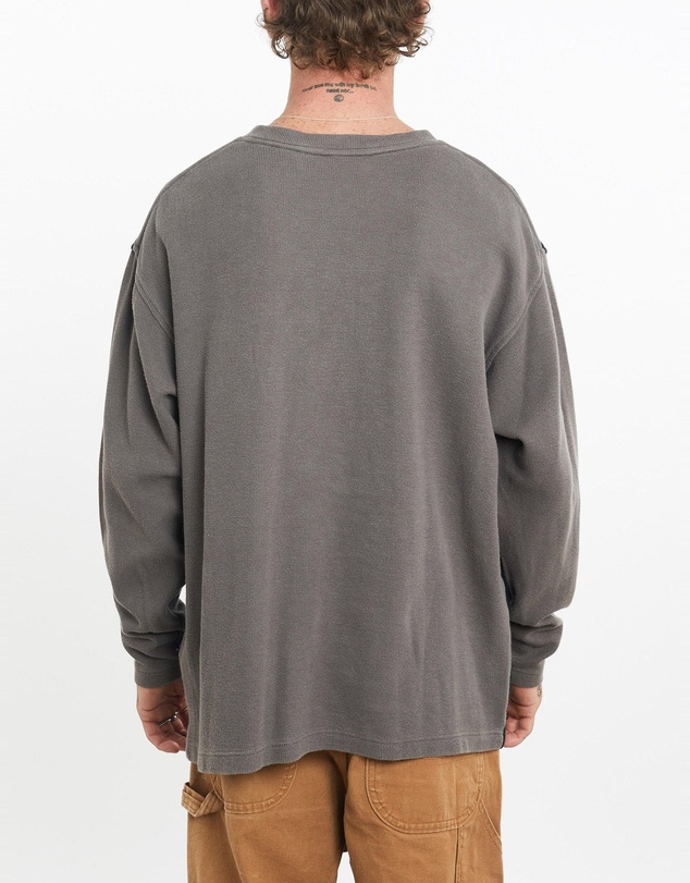 Vintage by The Real Deal - Pre Loved - Vintage Harley Davidson Long Sleeve Henley Tee
