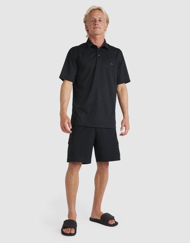 Quiksilver - Mens Waterman Water Short Sleeve Polo Shirt