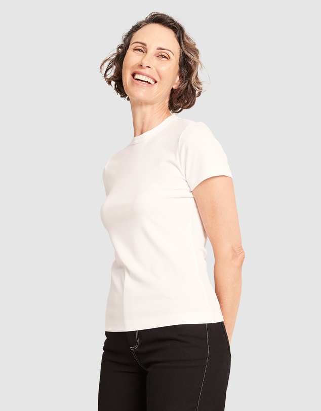 Boody - Ribbed Crew Neck T-Shirt