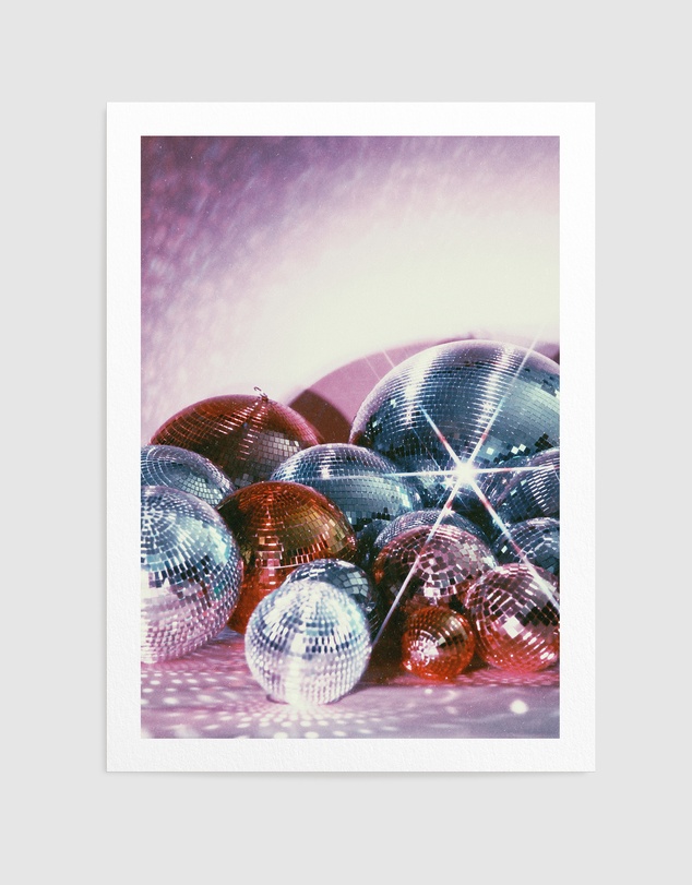 Olive et Oriel - Disco Ball Party by Samantha Hearn Art Print