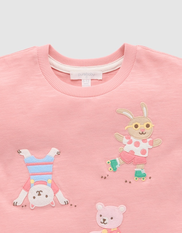 Purebaby - Friendship Relaxed Tee -Kids-Babies