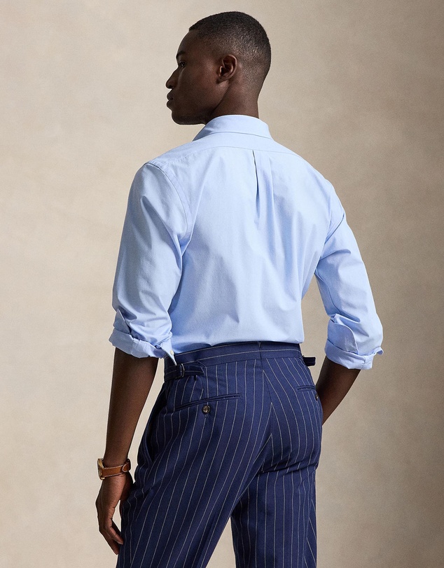 Polo Ralph Lauren - Custom Fit Stretch Poplin Shirt - ICONIC EXCLUSIVE