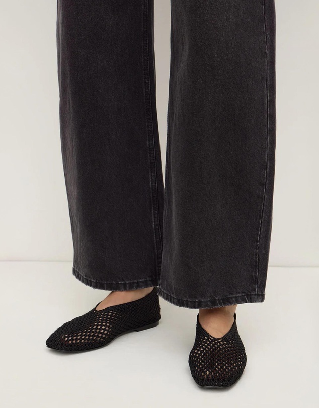 Assembly Label - Willa Crochet Ballet Flats