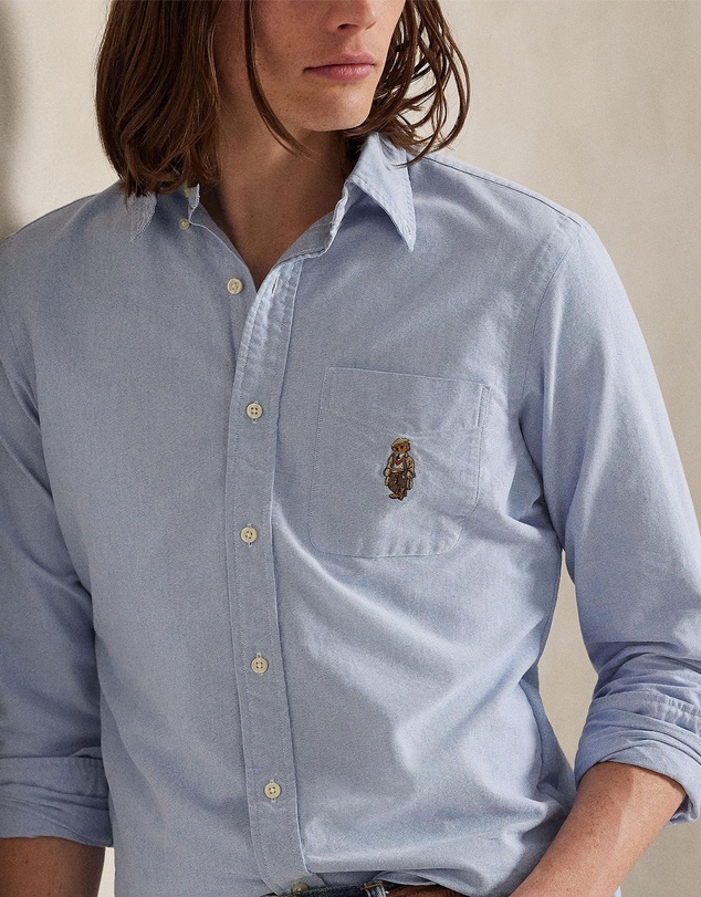 Polo Ralph Lauren - Custom Fit Polo Bear Oxford Shirt