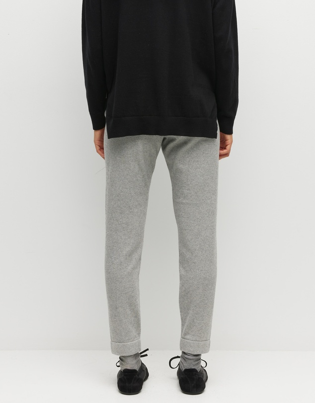 JH Lounge - JHL Slim Trackpant (Cotton Cashmere) Grey Marle
