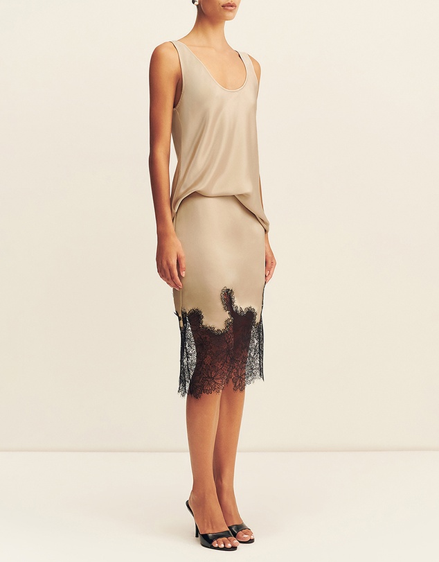 Shona Joy - Lucia Lace Midi Skirt