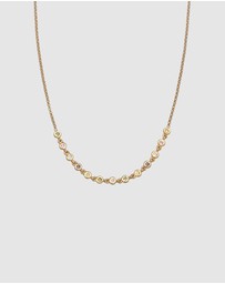 Haze & Glory - ICONIC EXCLUSIVE - Necklace Cool Glam Gemstone in 925 Sterling Silver Gold Plated