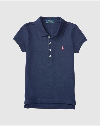 Polo Ralph Lauren - The Iconic Exclusive - Stretch Cotton Mesh Polo Shirt - Kids