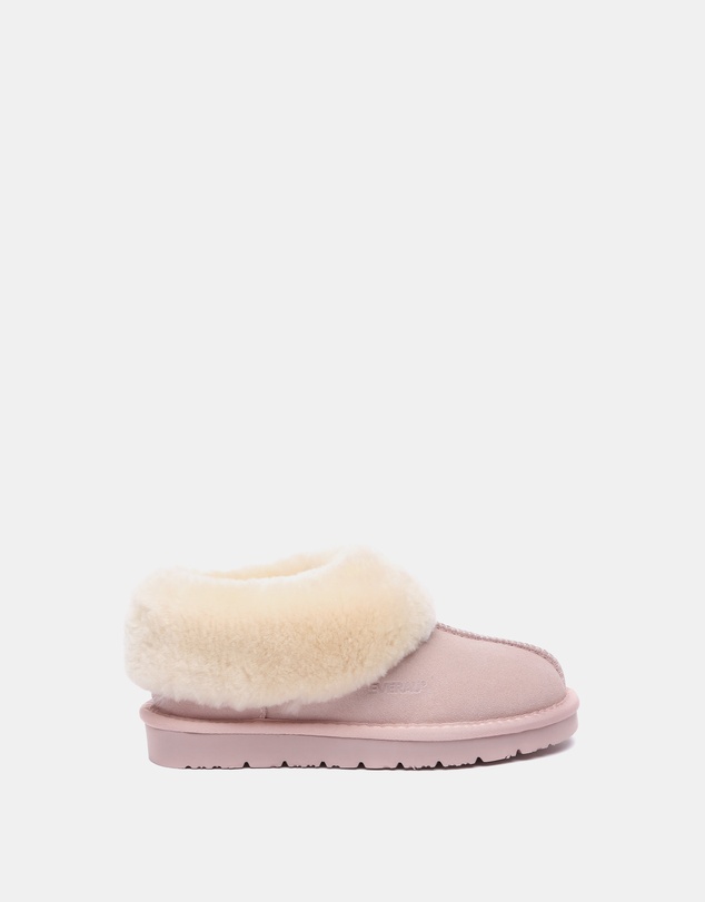 EVERAU - EverAU Ugg Homey Slipper Suede Cow Suede Upper House Shoes