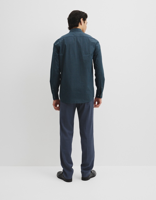 Country Road - Slim Fit Cotton Check Shirt