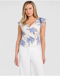GUESS - Eco Melanie Chiffon Top