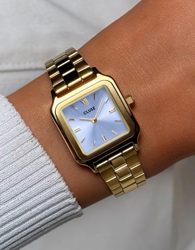 Cluse - Gracieuse Petite Watch Frosted Lilac/Gold Link