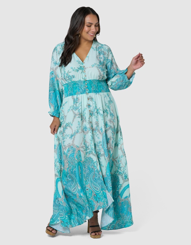 The Poetic Gypsy - Brown Sugar Maxi Dress