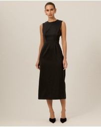 Tussah - Emma Satin Midi Dress