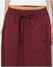 AERE - Organic Cotton Barrel Leg Pants