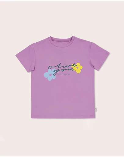 Olive & The Captain - Olive You Flora Everyday Tee