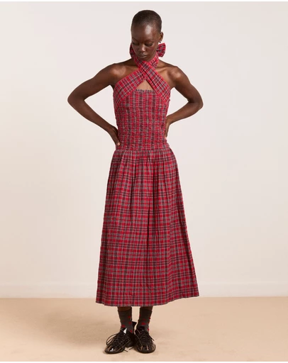 Damson Madder - Mia Midi Dress