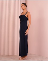 Azzurielle - Kayla Cowl Neck Gown