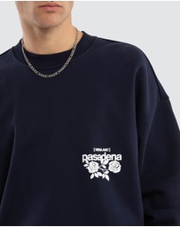 Nena & Pasadena - Fray Motion Box Fit Sweater