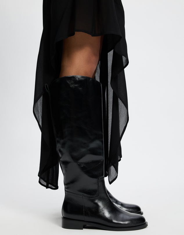 AERE - Knee High Leather Riding Boots