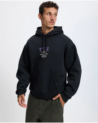 Thrills - Stagger Slouch Pull On Cropped Hoodie