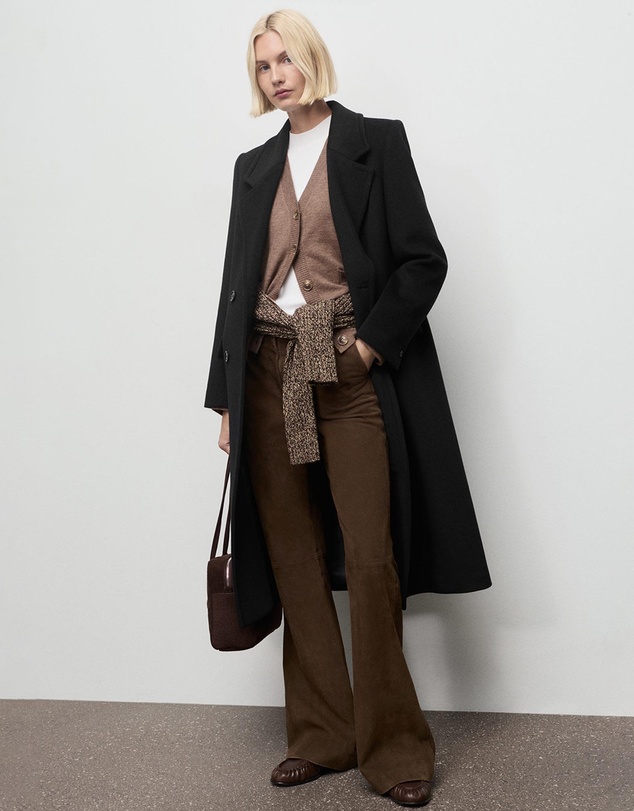 M.N.G - Double-Breasted Wool Coat
