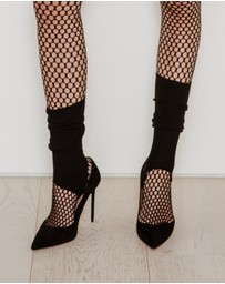 High Heel Jungle - Marnie Opaque Stirrup Socks