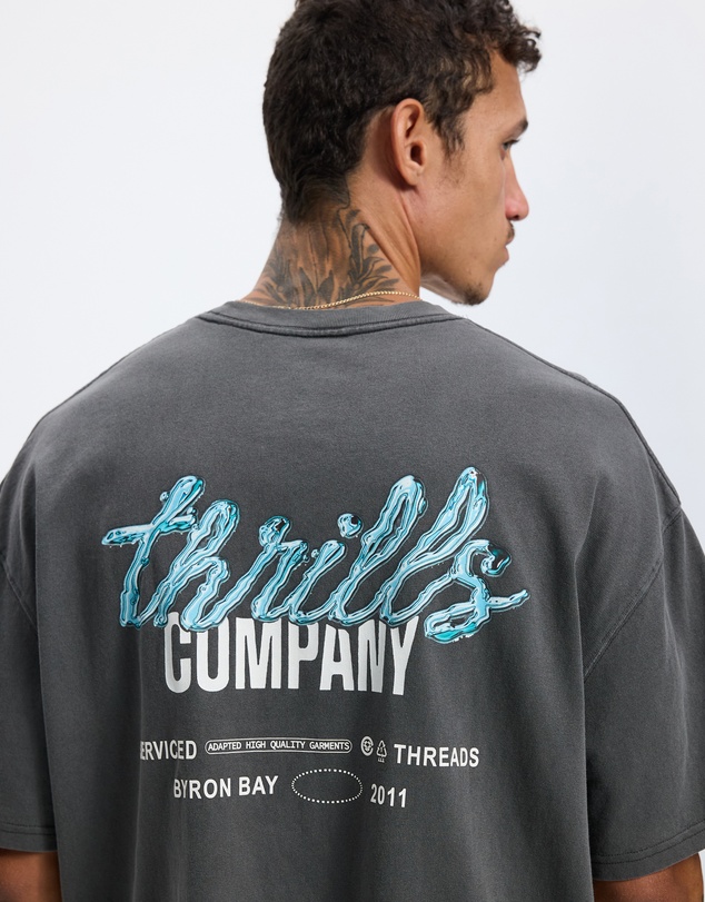 Thrills - Fluid Thrills Box Fit Oversized Tee