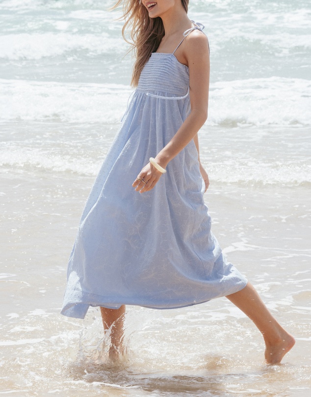 Petal & Pup - Ashtyn Maxi Dress - Cornflower Blue
