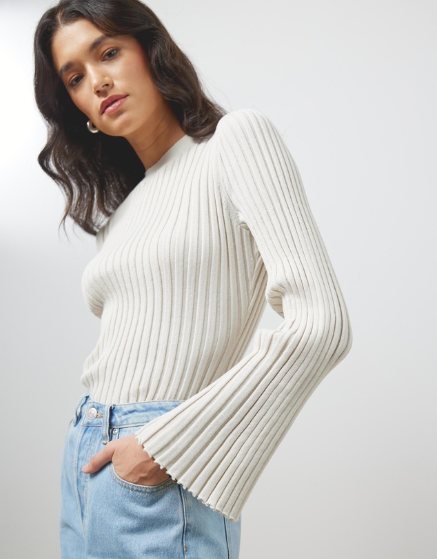 Atmos&Here - Frankie Pleat Knit Top