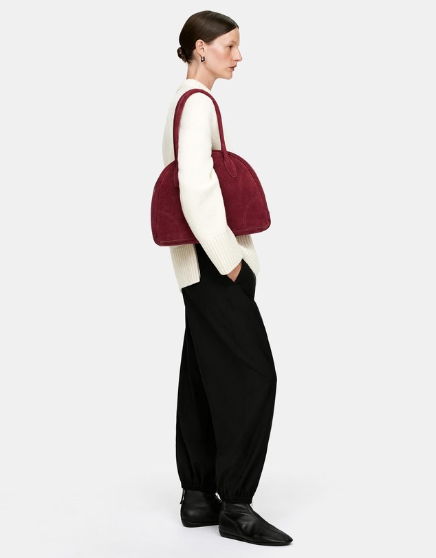 ARKET - Suede Bowling Bag