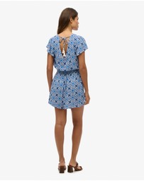 Superdry - Short Sleeve Printed Playsuit