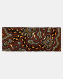 Jacaru - Jacaru 1675 Cotton Scarf Walkabout (Aboriginal design)