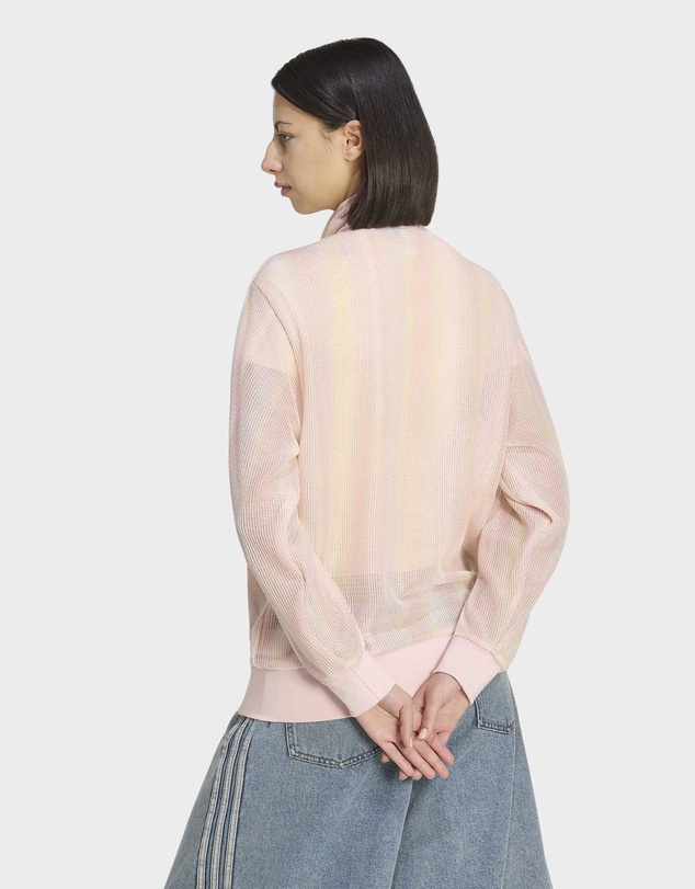 adidas Originals - ADIDAS ORIGINALS SUMMER GLOW KNITTED FIREBIRD TRACK TOP Womens