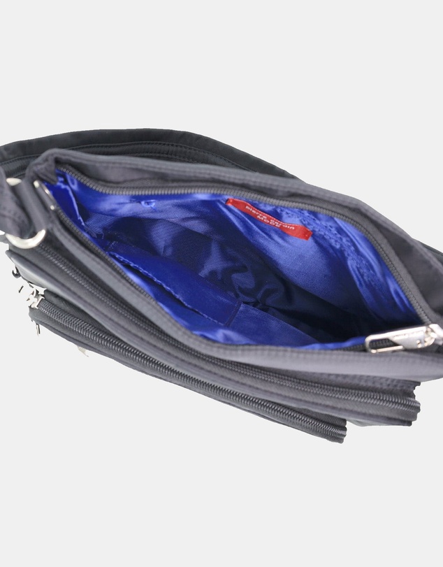 Pierre Cardin - Pierre Cardin Nylon Anti-Theft Cross Body Bag